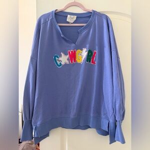 Fantastic Fawn - Cowgirl Sweatshirt | $30 | L